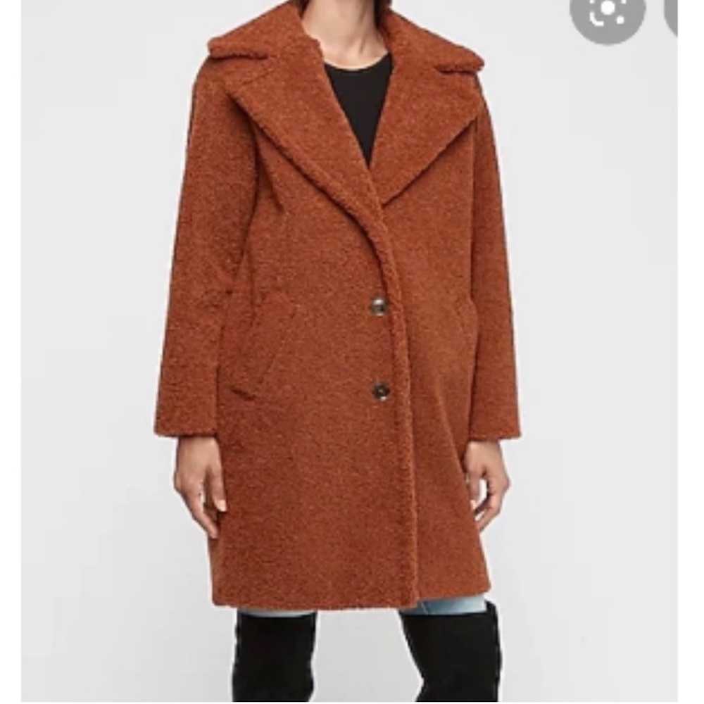 Express Teddy Coat XS
